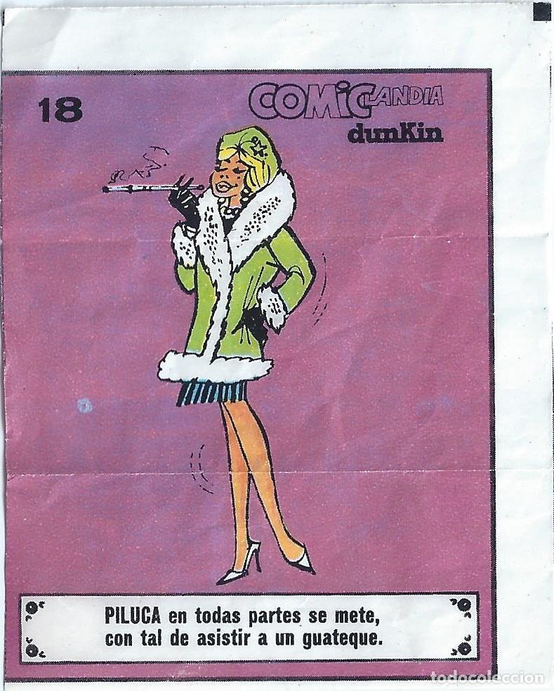 Coleccionismo cromos antiguos: Comiclandia n&ordm; 18 - Piluca - Dunkin - Foto 1