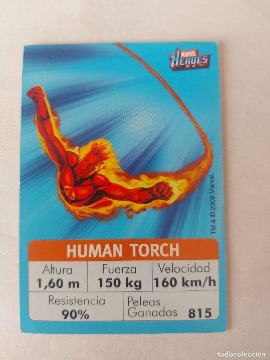 Coleccionismo cromos antiguos: Cromo marvel chupa chups - Foto 1