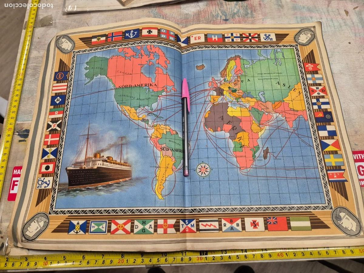 Coleccionismo cromos antiguos: Cromos barcos &aacute;lbum saba schiffsbilder - Foto 9