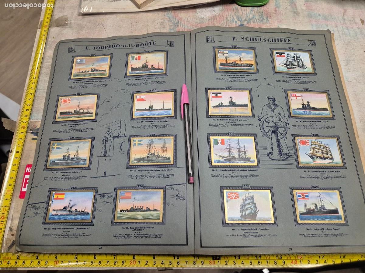 Coleccionismo cromos antiguos: Cromos barcos &aacute;lbum saba schiffsbilder - Foto 10