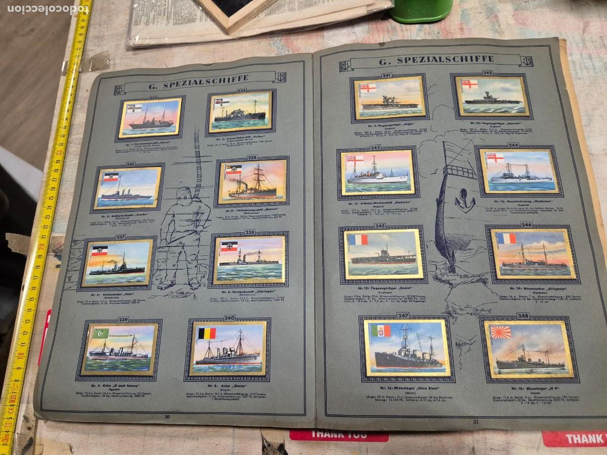 Coleccionismo cromos antiguos: Cromos barcos &aacute;lbum saba schiffsbilder - Foto 11