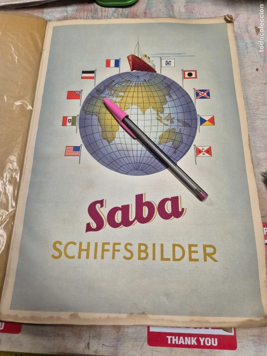 Coleccionismo cromos antiguos: Cromos barcos &aacute;lbum saba schiffsbilder - Foto 12