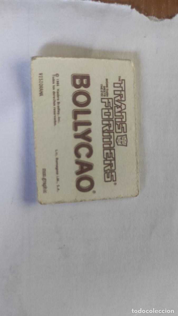 Coleccionismo cromos antiguos: Cromo Bollycao Transformers 3d - Foto 3