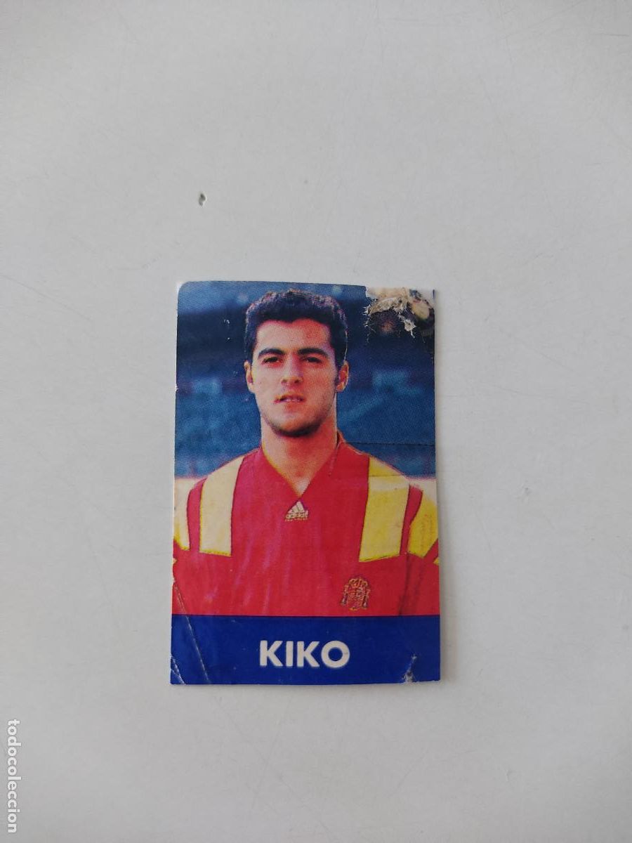 Coleccionismo cromos antiguos: KIKO ESPA&Ntilde;A CROMO PEGATINA CHICLE SELECCI&Oacute;N ESPA&Ntilde;OLA WORLD CUP USA 94 MUNDIAL 1994 ESTADOS UNIDOS