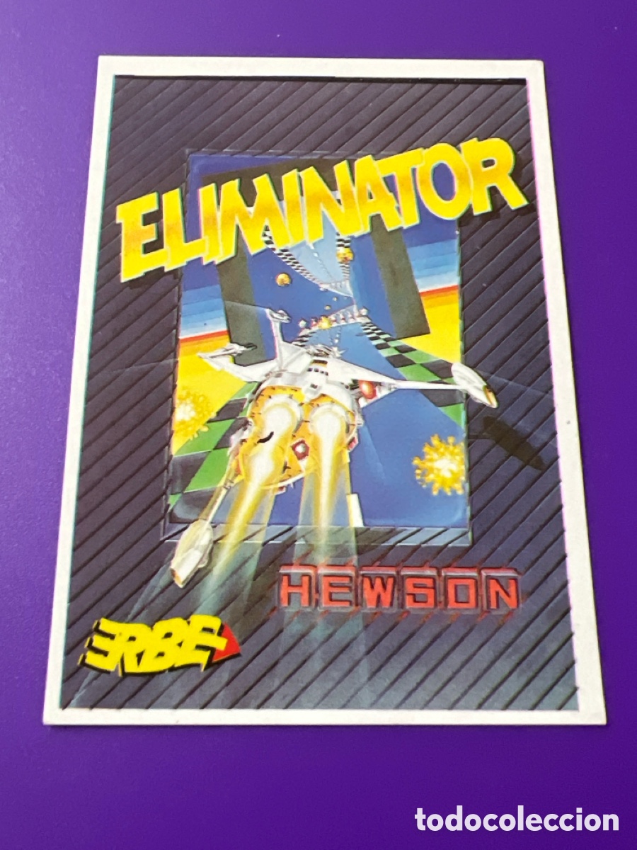 Coleccionismo cromos antiguos: C2805. CROMO SOFTWARE COLLECTION 6 ELIMINATOR - Foto 1