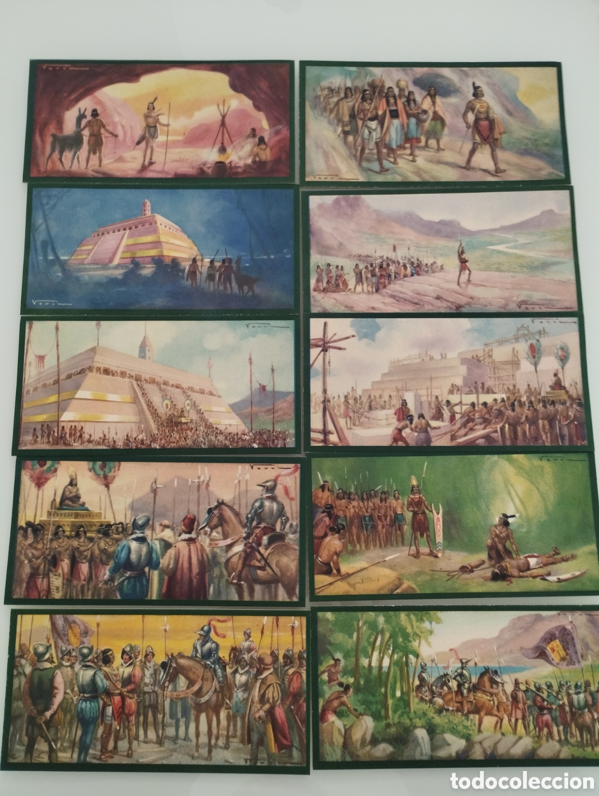 Coleccionismo cromos antiguos: LOS INCAS. Cromos Culturales. - Foto 2