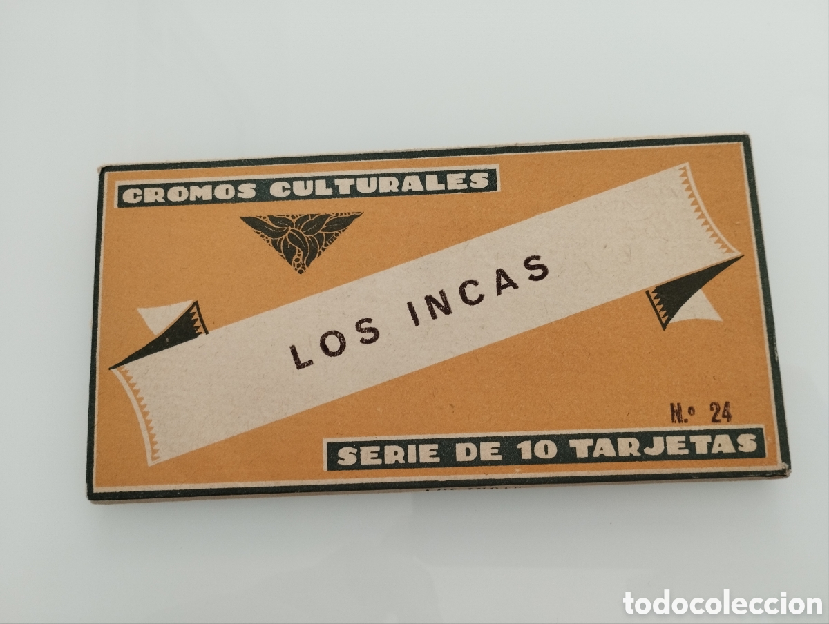 Coleccionismo cromos antiguos: LOS INCAS. Cromos Culturales. - Foto 1