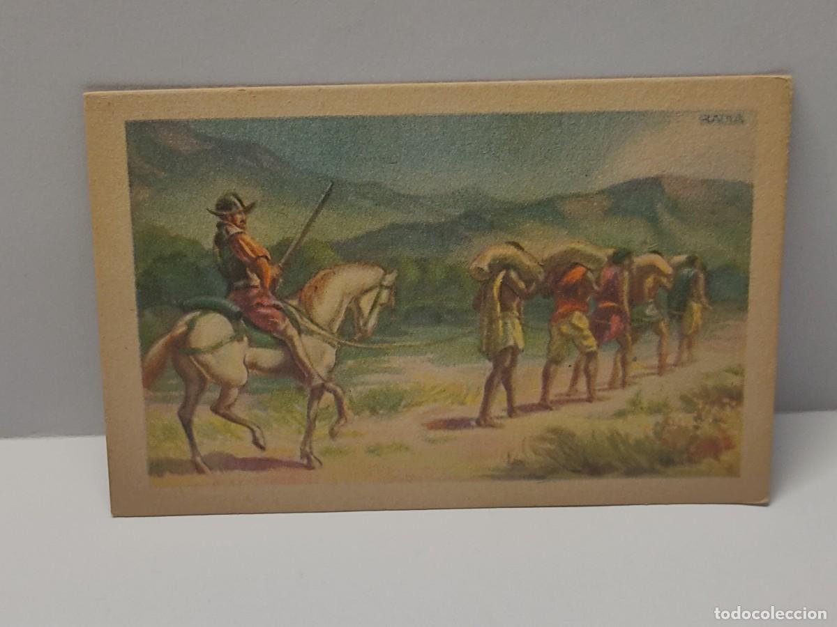 Collezionismo Figurine antiche: Cromo - CHOCOLATES RUBI - COMPA&Ntilde;&Iacute;A COLONIAL DE &Aacute;FRICA - HISTORIA DEL CACAO Y CHOCOLATE VI