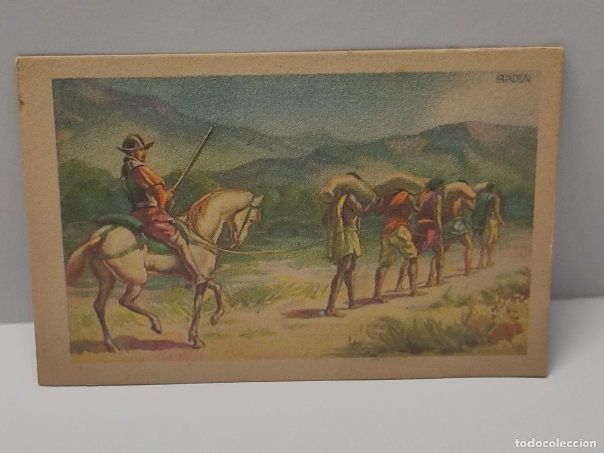 Collezionismo Figurine antiche: Cromo - CHOCOLATES RUBI - COMPA&Ntilde;&Iacute;A COLONIAL DE &Aacute;FRICA - HISTORIA DEL CACAO Y CHOCOLATE VI