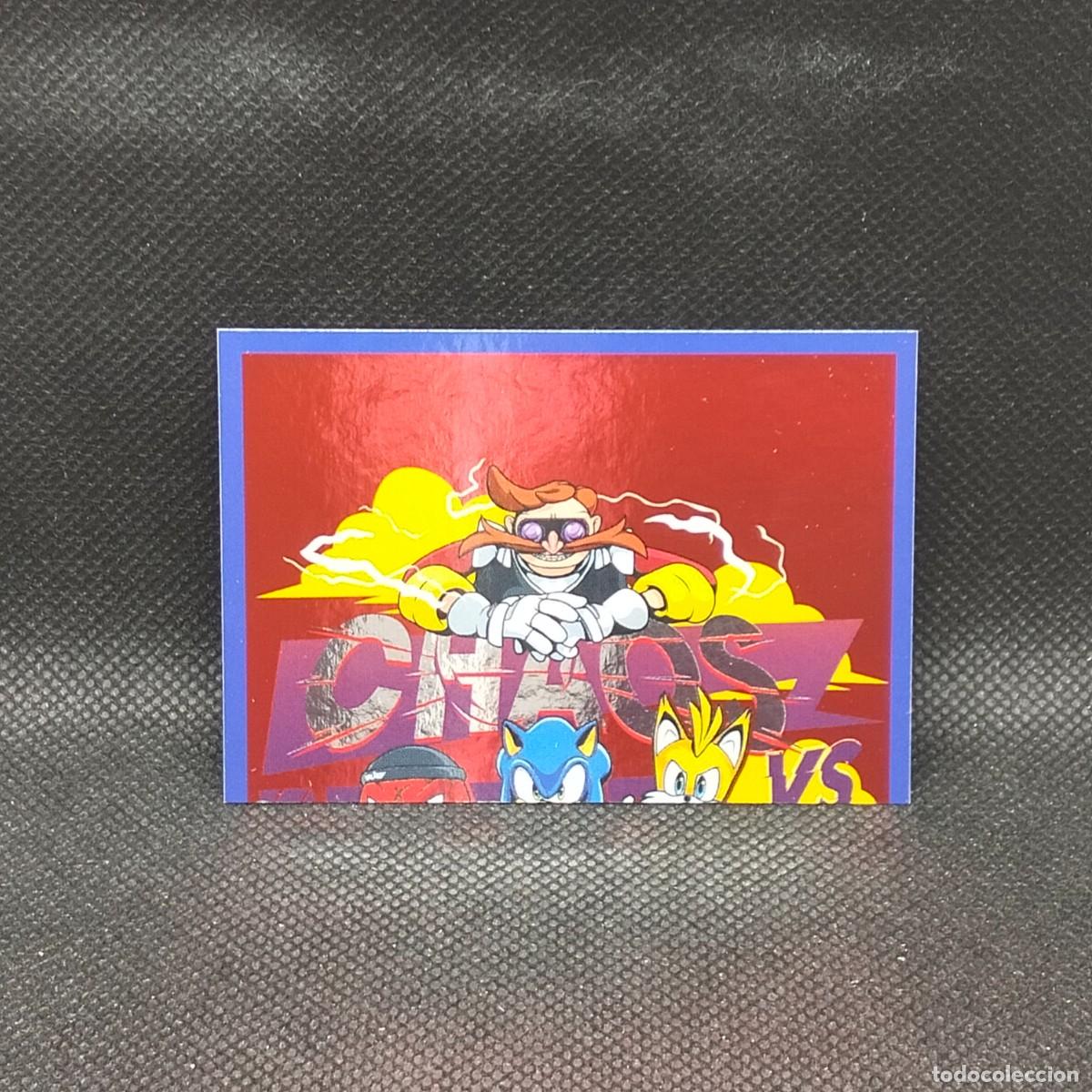 Coleccionismo cromos antiguos: PANINI SONIC PRIME - N&ordm; X4 - Foto 1