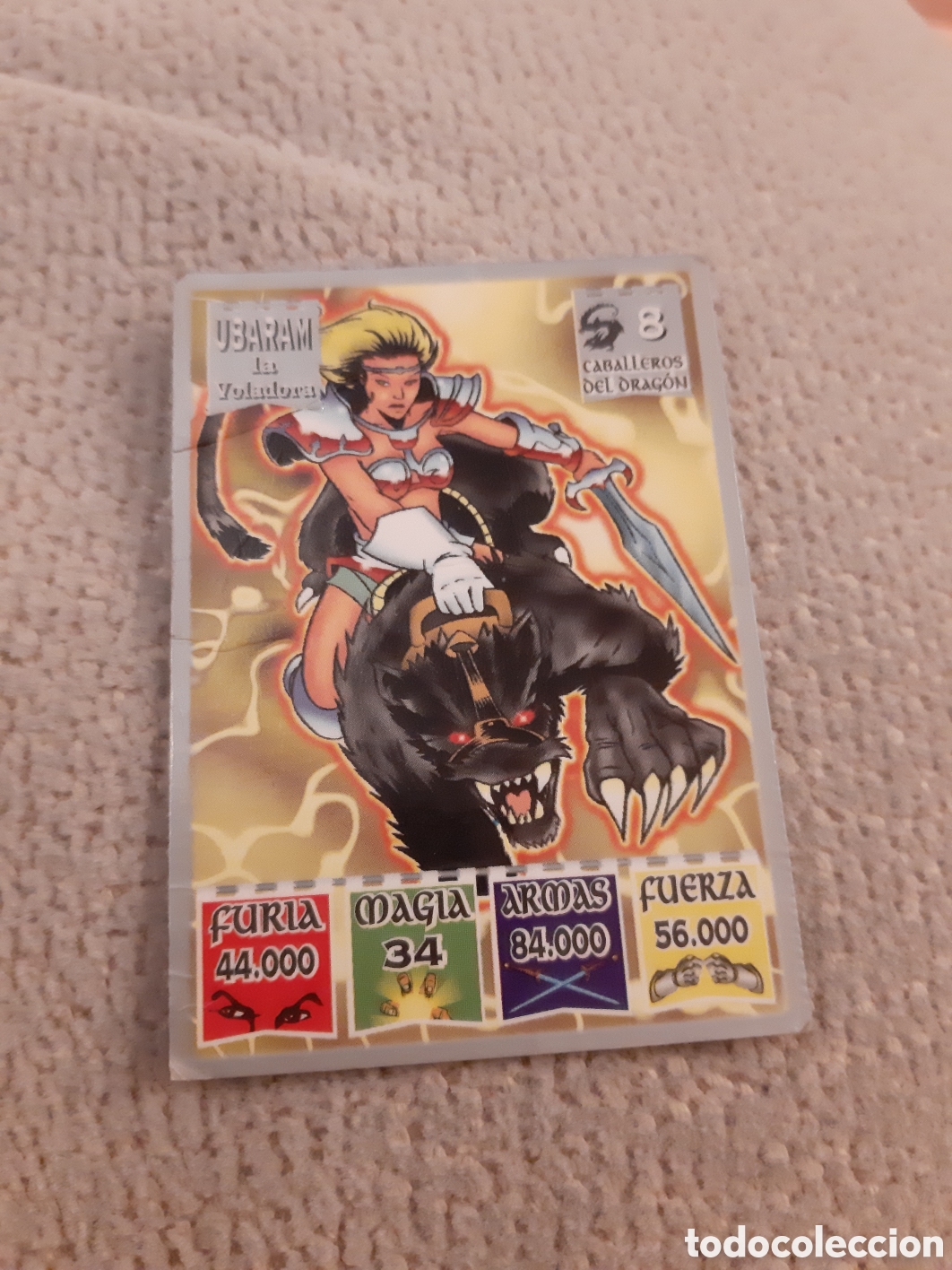 Coleccionismo cromos antiguos: CROMO DE BOLLYCAO COLECCION BOLLY KAOS THE LEGEND : UBARAM LA VOLADORA