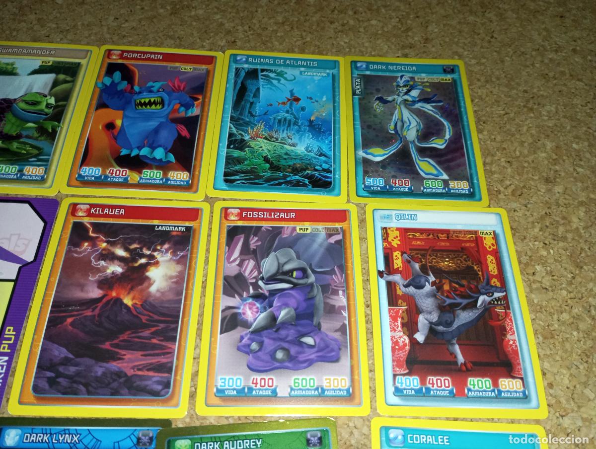Coleccionismo cromos antiguos: Lote cromos pegatinas Invizimals - Foto 3