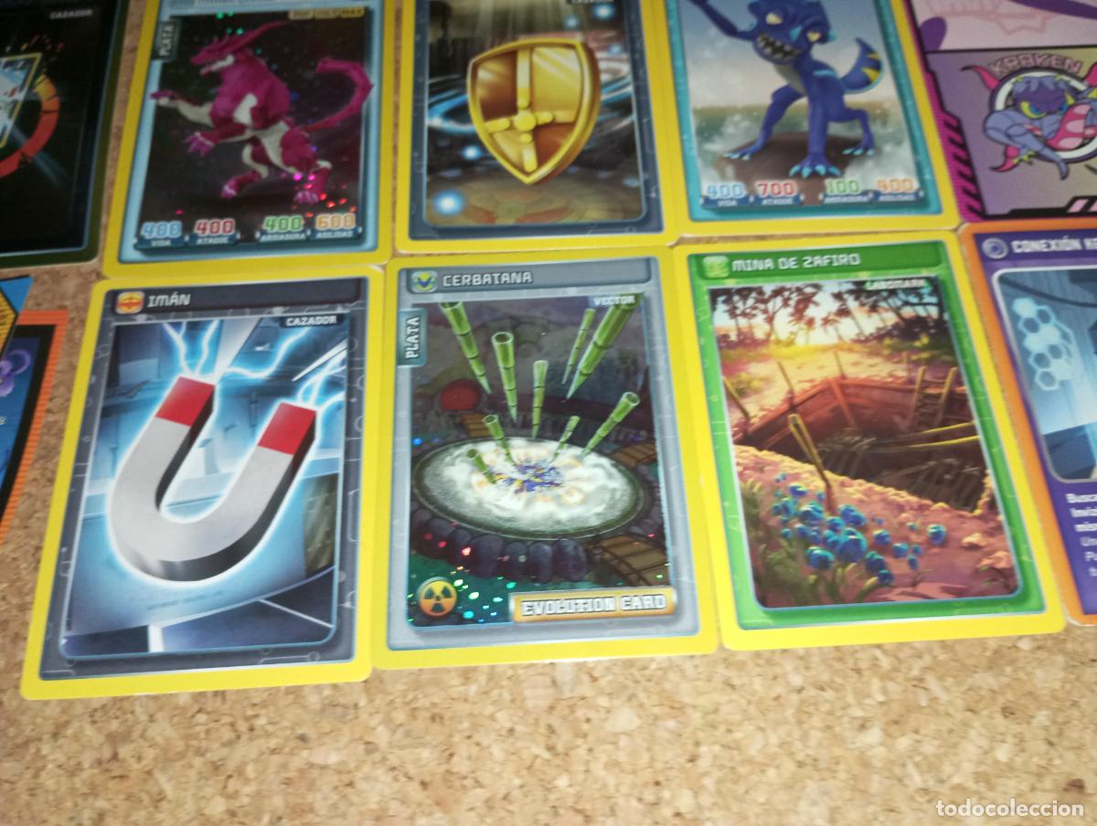 Coleccionismo cromos antiguos: Lote cromos pegatinas Invizimals - Foto 4