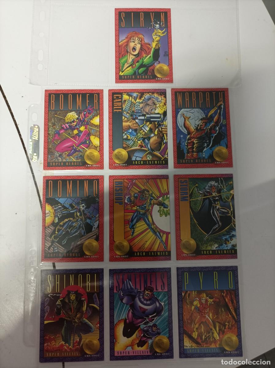 Coleccionismo cromos antiguos: Cromos X-MEN serie 2. 10 cromos - Foto 1