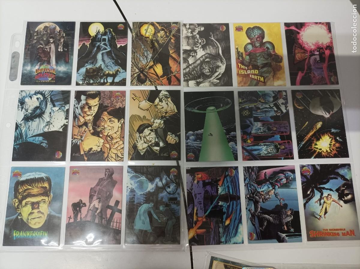 Coleccionismo cromos antiguos: Cromos universal Monster. 54 cromos - Foto 1