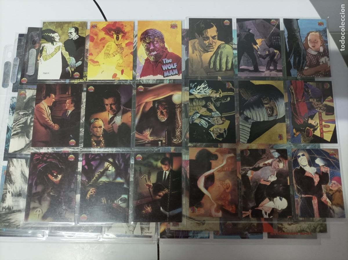 Coleccionismo cromos antiguos: Cromos universal Monster. 54 cromos - Foto 3
