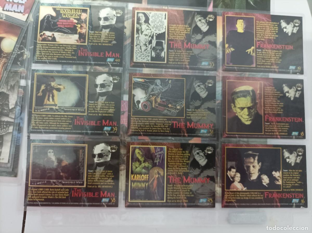 Coleccionismo cromos antiguos: Cromos universal Monster. 54 cromos - Foto 4