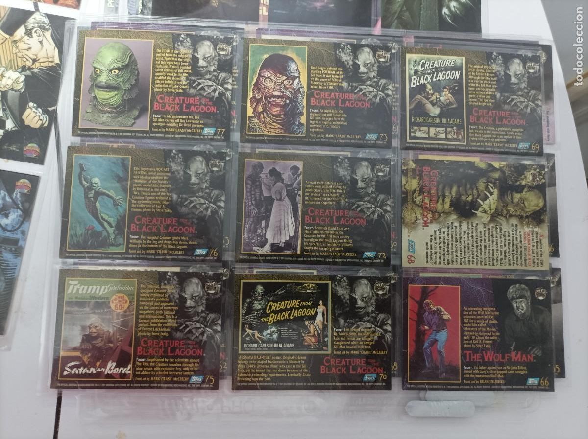 Coleccionismo cromos antiguos: Cromos universal Monster. 54 cromos - Foto 6