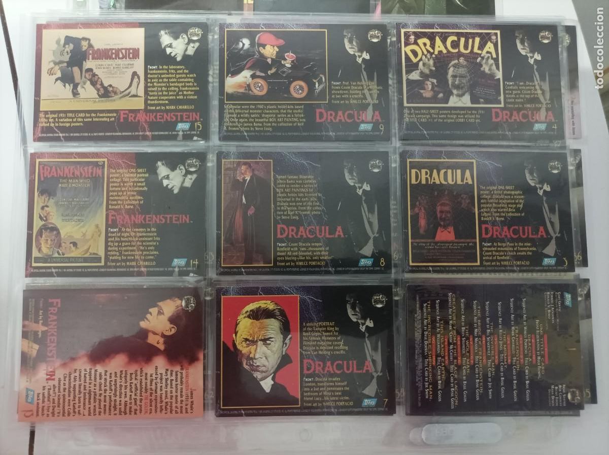Coleccionismo cromos antiguos: Cromos universal Monster. 54 cromos - Foto 7