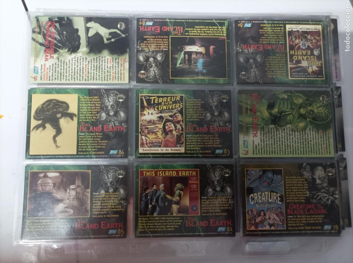 Coleccionismo cromos antiguos: Cromos universal Monster. 54 cromos - Foto 9