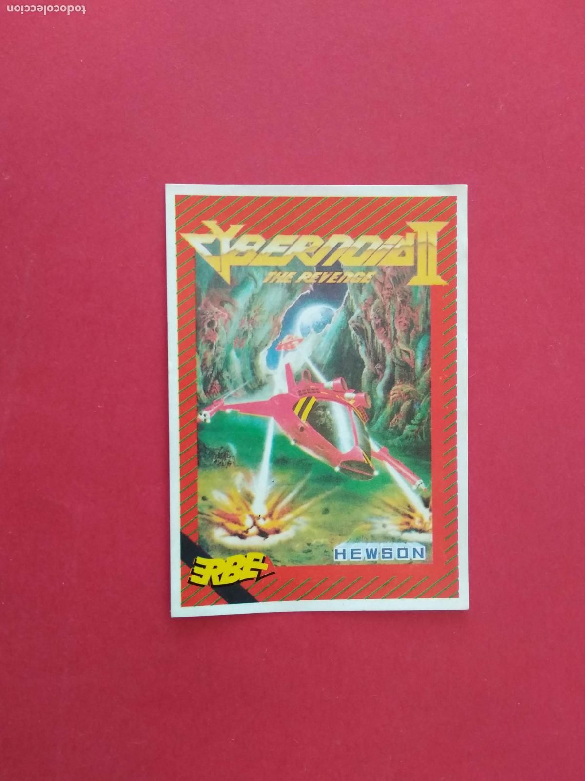 Coleccionismo cromos antiguos: SOFTWARE COLLECTION CROMO NUNCA PEGADO N&ordm; 5 CIBERNOID II 2 - Foto 1