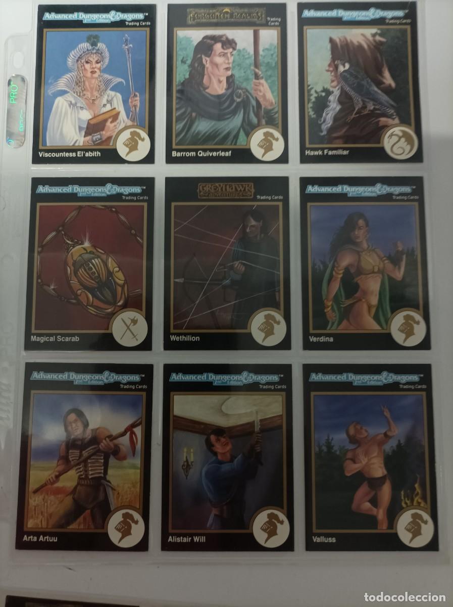 Coleccionismo cromos antiguos: Cromos dungeons and dragons,...24 cromos - Foto 1