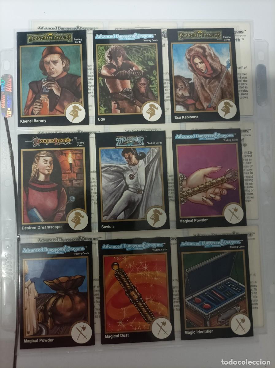 Coleccionismo cromos antiguos: Cromos dungeons and dragons,...24 cromos - Foto 3