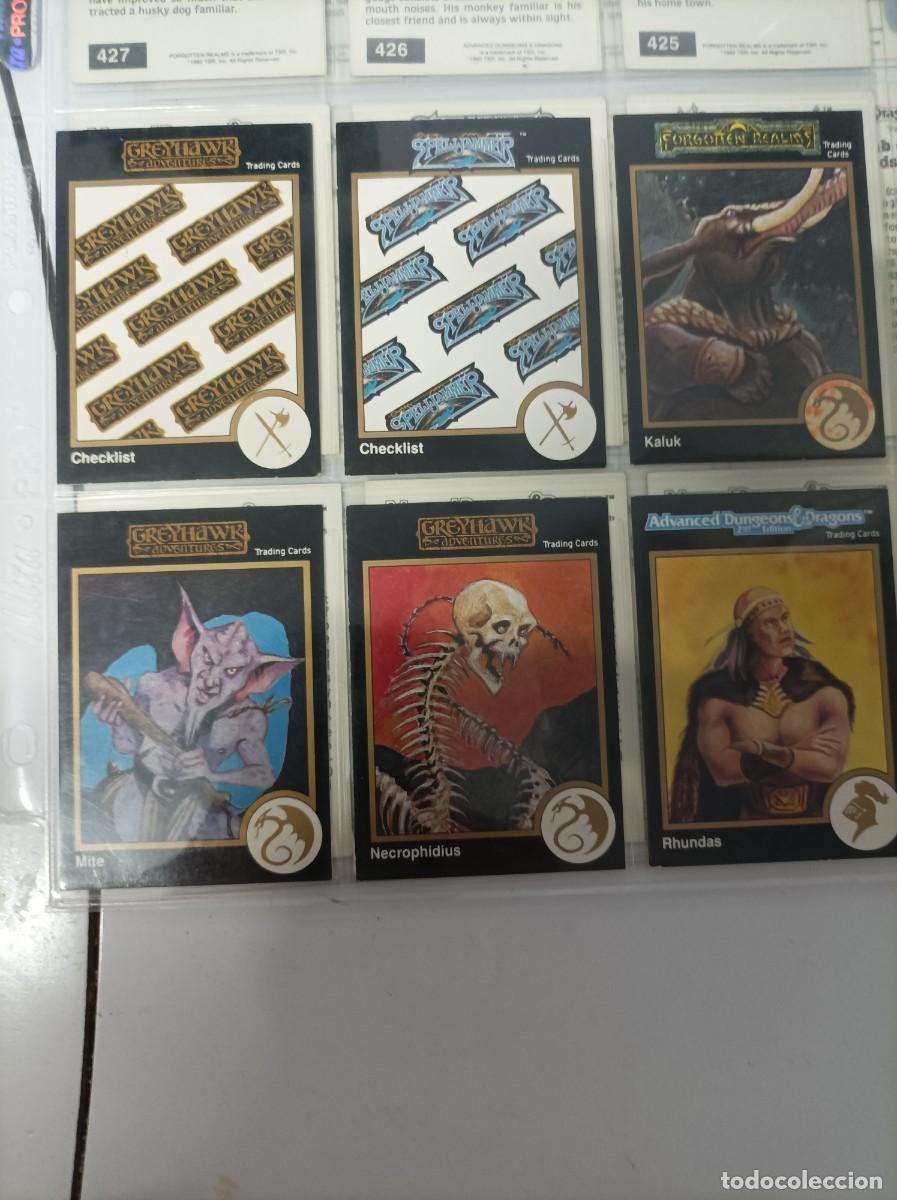 Coleccionismo cromos antiguos: Cromos dungeons and dragons,...24 cromos - Foto 5