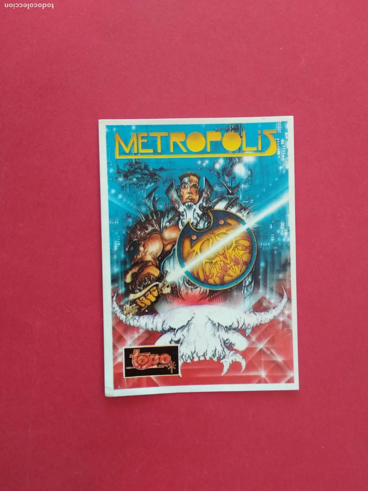 Coleccionismo cromos antiguos: SOFTWARE COLLECTION CROMO NUNCA PEGADO N&ordm; 24 METROPOLIS - Foto 1