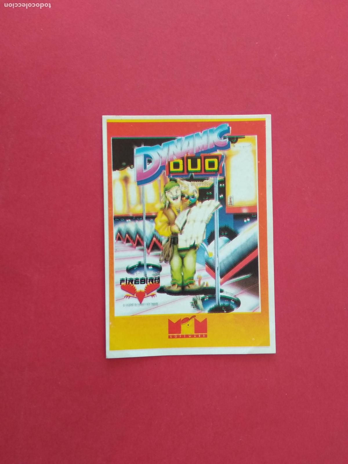 Coleccionismo cromos antiguos: SOFTWARE COLLECTION CROMO NUNCA PEGADO N&ordm; 64 DYNAMIC DUO - Foto 1