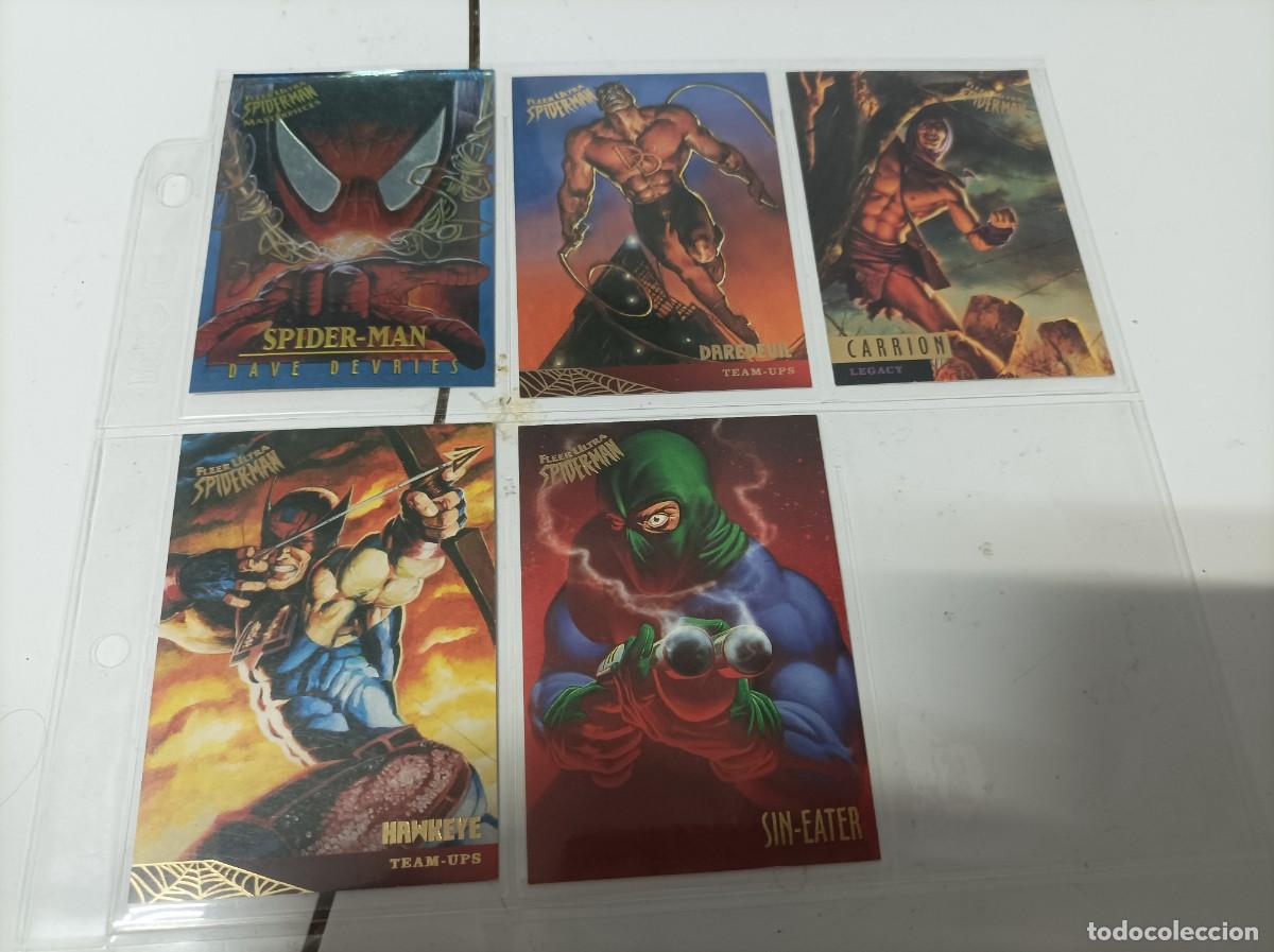 Coleccionismo cromos antiguos: Cromos Marvel 1995. 5 cromos - Foto 1