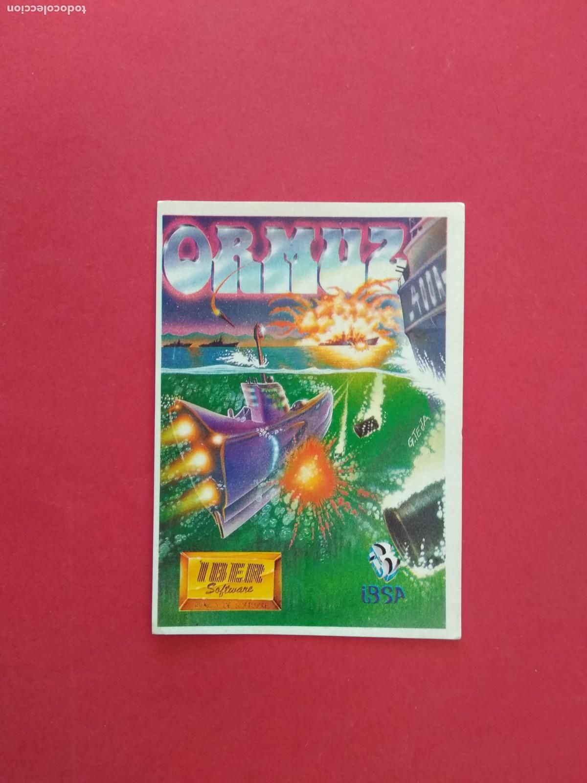 Coleccionismo cromos antiguos: SOFTWARE COLLECTION CROMO NUNCA PEGADO N&ordm; 86 ORMUZ - Foto 1