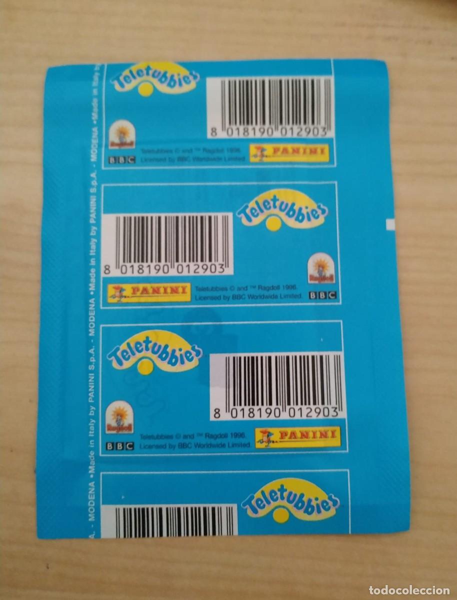 Coleccionismo cromos antiguos: PANINI - TELETUBBIES - 1996 - SOBRE SIN ABRIR - IMPECABLE - Foto 2