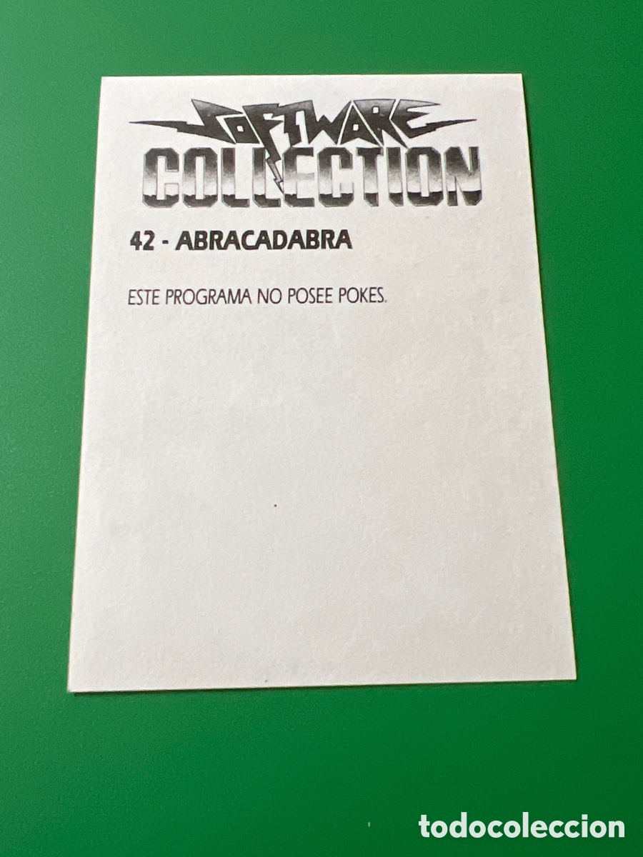 Coleccionismo cromos antiguos: C6348. SOFTWARE COLLECTION 42 ABRACADABRA - Foto 2