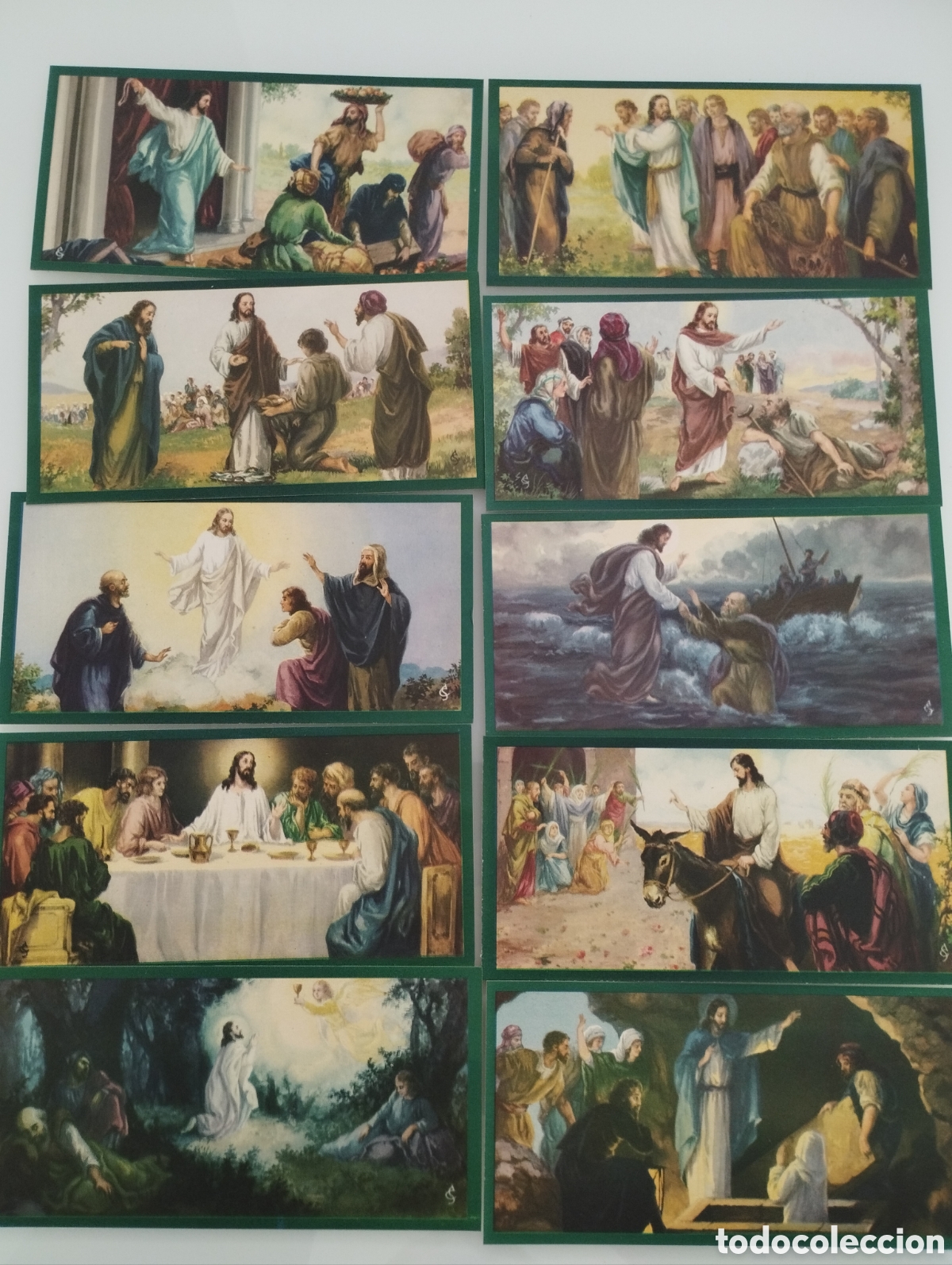 Coleccionismo cromos antiguos: Vida de Jes&uacute;s. Serie 2. - Foto 2