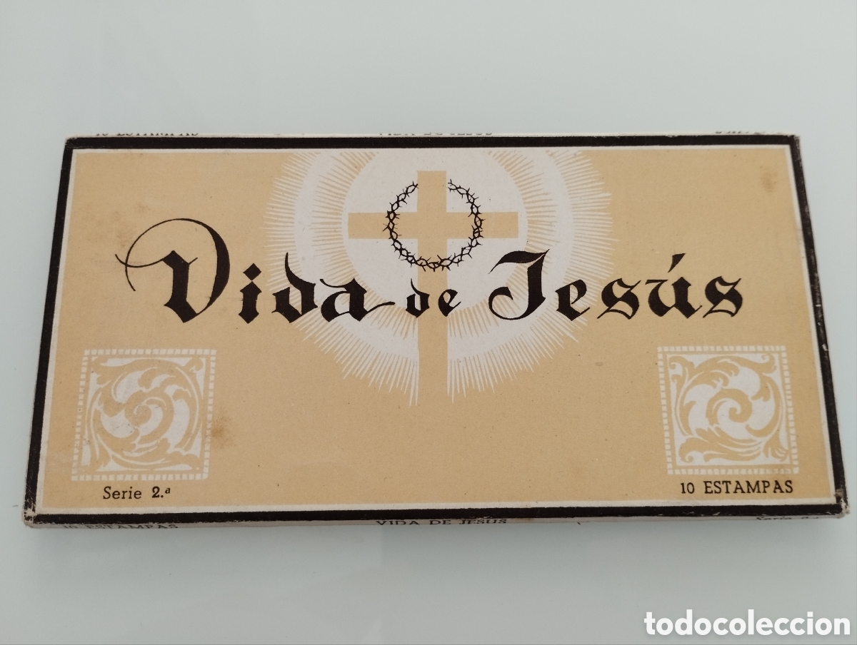 Coleccionismo cromos antiguos: Vida de Jes&uacute;s. Serie 2. - Foto 1