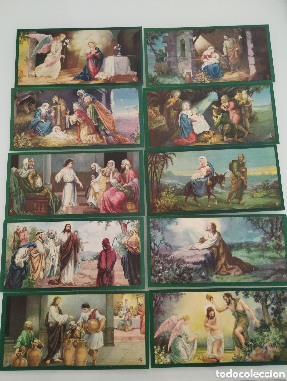 Coleccionismo cromos antiguos: Vida de Jes&uacute;s. Serie 1. - Foto 2