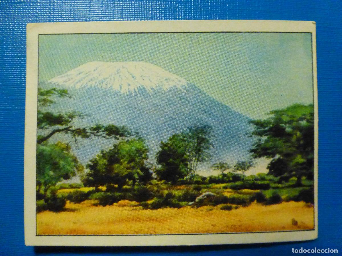 Coleccionismo cromos antiguos: Cromo - Chocolates Batanga - Atrav&eacute;s de &Aacute;frica - Album n&ordm; 1 - Serie III Cromo 5 - El Kilimanjaro