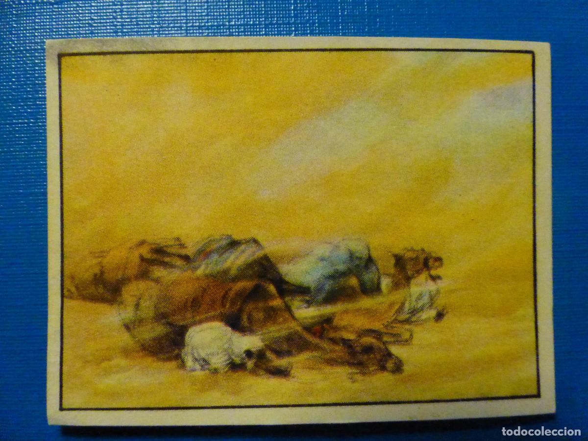 Coleccionismo cromos antiguos: Cromo - Chocolates Batanga - Atrav&eacute;s de &Aacute;frica - Album n&ordm; 1 - Serie VI Cromo 9 - Terrible Simoun