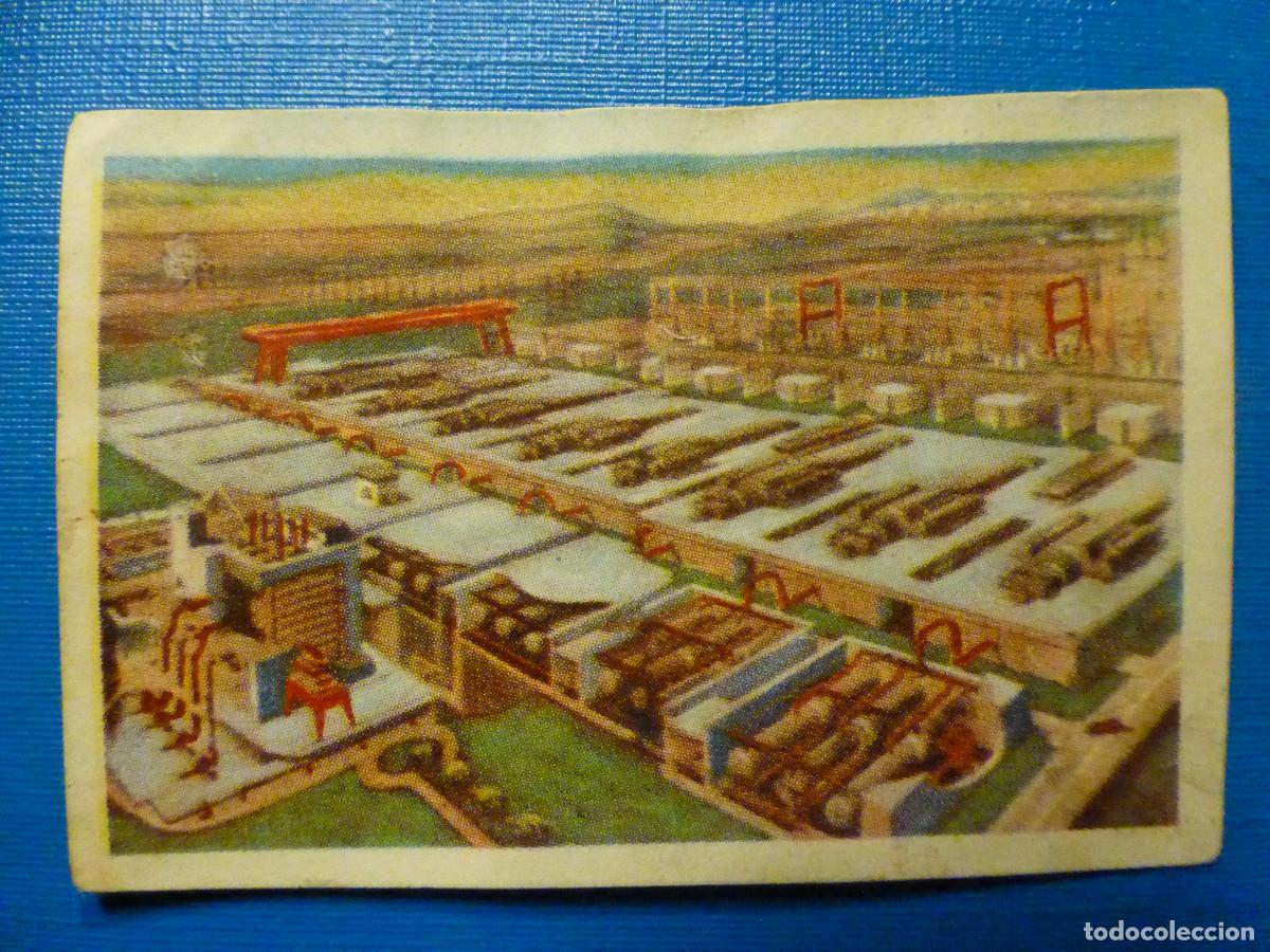 Collectable Antique Stickers: Cromo - Chocolates Amatller - Albun n&ordm; 1 - Energ&iacute;a At&oacute;mica - N&ordm; 24 - Recuperado