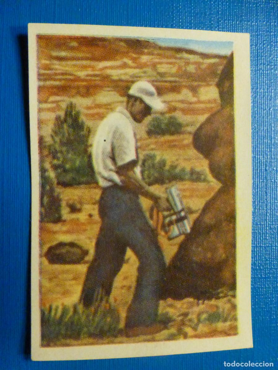 Collectable Antique Stickers: Cromo - Chocolates Amatller - Albun n&ordm; 1 - Energ&iacute;a At&oacute;mica - N&ordm; 6 - Nunca pegado