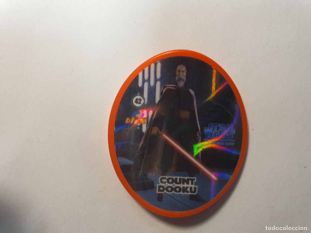 Coleccionismo cromos antiguos: TAZO STAR WARS BLIX -- N&ordm; 42 - Foto 1