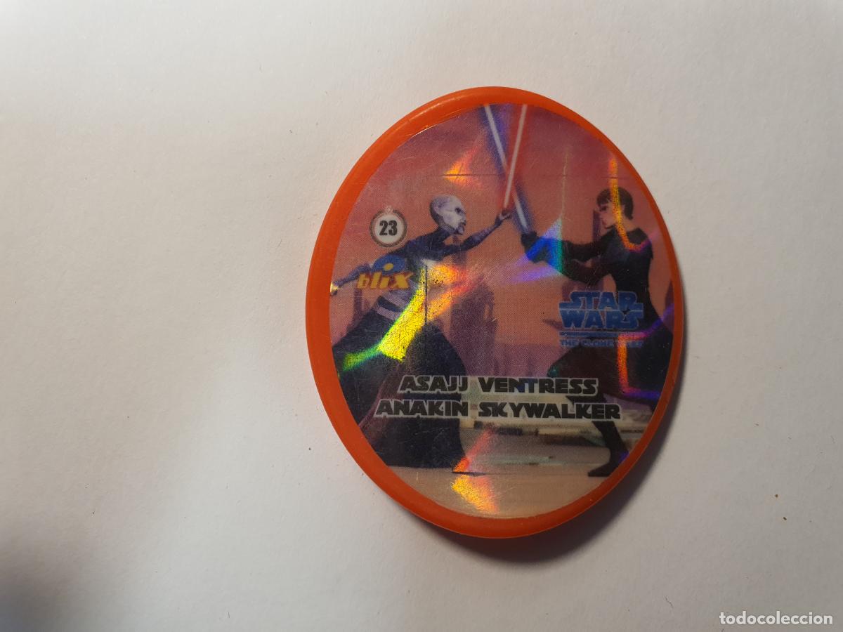Coleccionismo cromos antiguos: TAZO STAR WARS BLIX -- N&ordm; 23 - Foto 1
