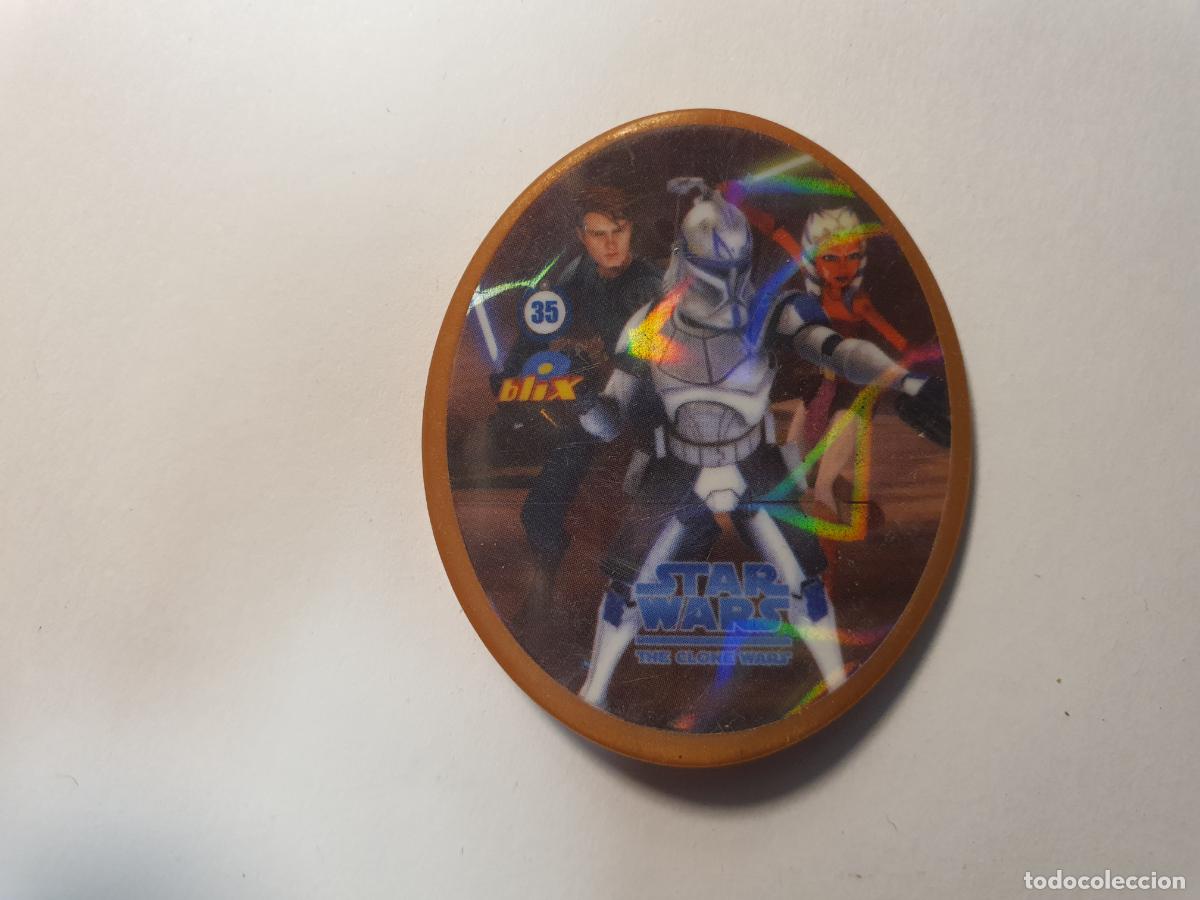 Coleccionismo cromos antiguos: TAZO STAR WARS BLIX -- N&ordm; 35 - Foto 1