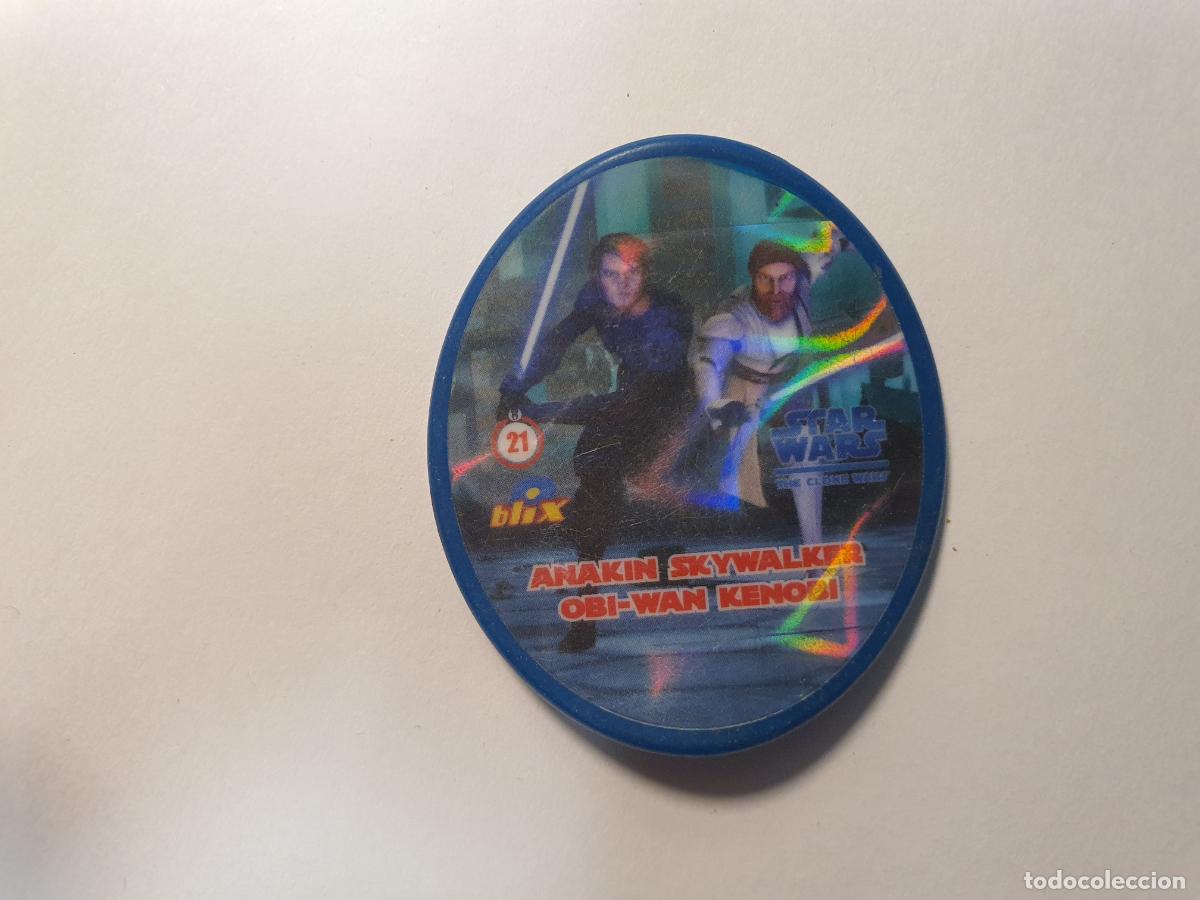 Coleccionismo cromos antiguos: TAZO STAR WARS BLIX -- N&ordm; 21 - Foto 1