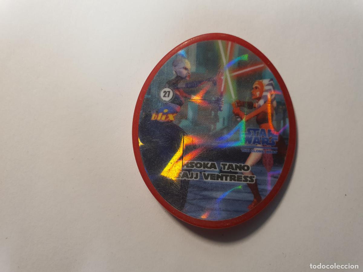 Coleccionismo cromos antiguos: TAZO STAR WARS BLIX -- N&ordm; 27 - Foto 1