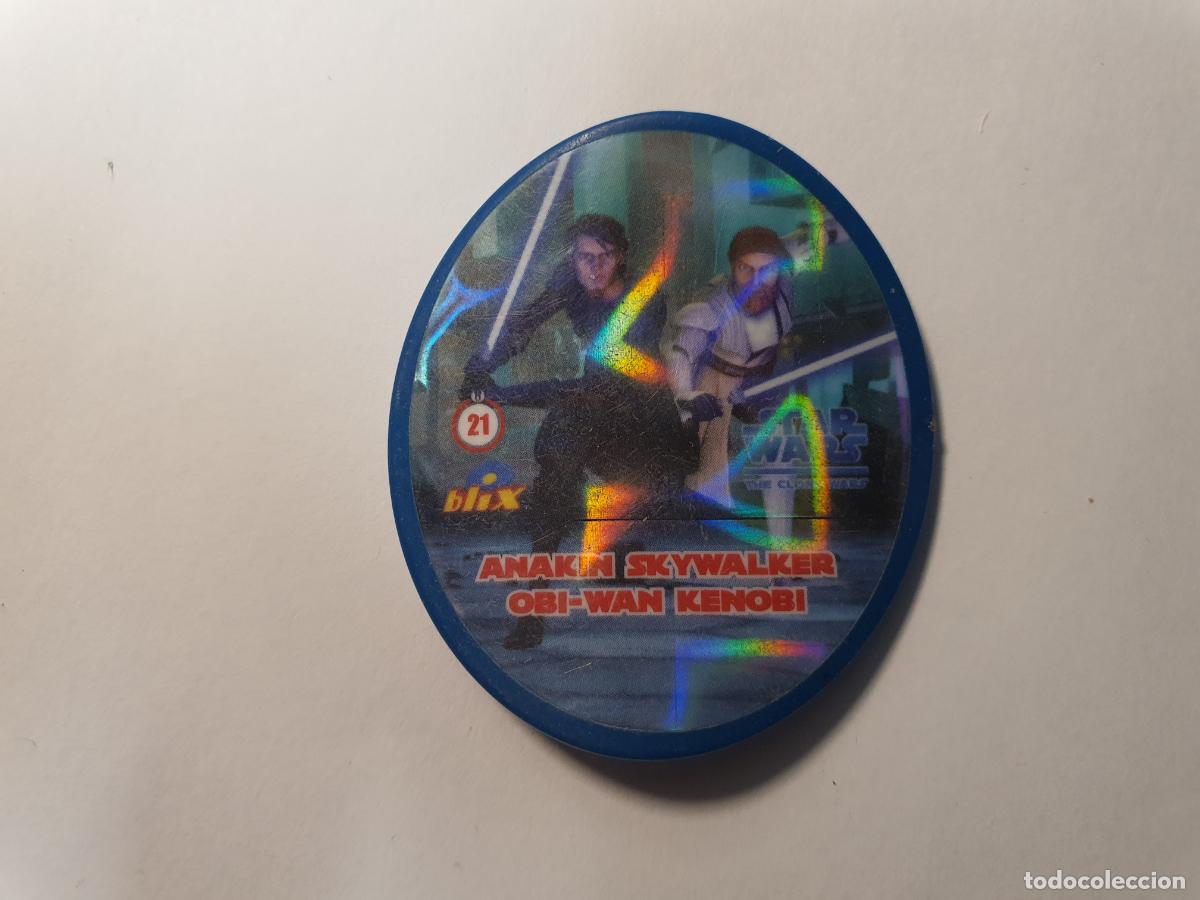 Coleccionismo cromos antiguos: TAZO STAR WARS BLIX -- N&ordm; 21 - Foto 1