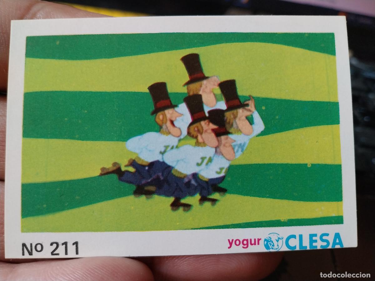 Coleccionismo Cromos antiguos: CLESA FESTIVAL HANNA BARBERA 1977 CROMO SIN PEGAR NUNCA PROMO YOGUR ORIGINAL N&ordm; 211