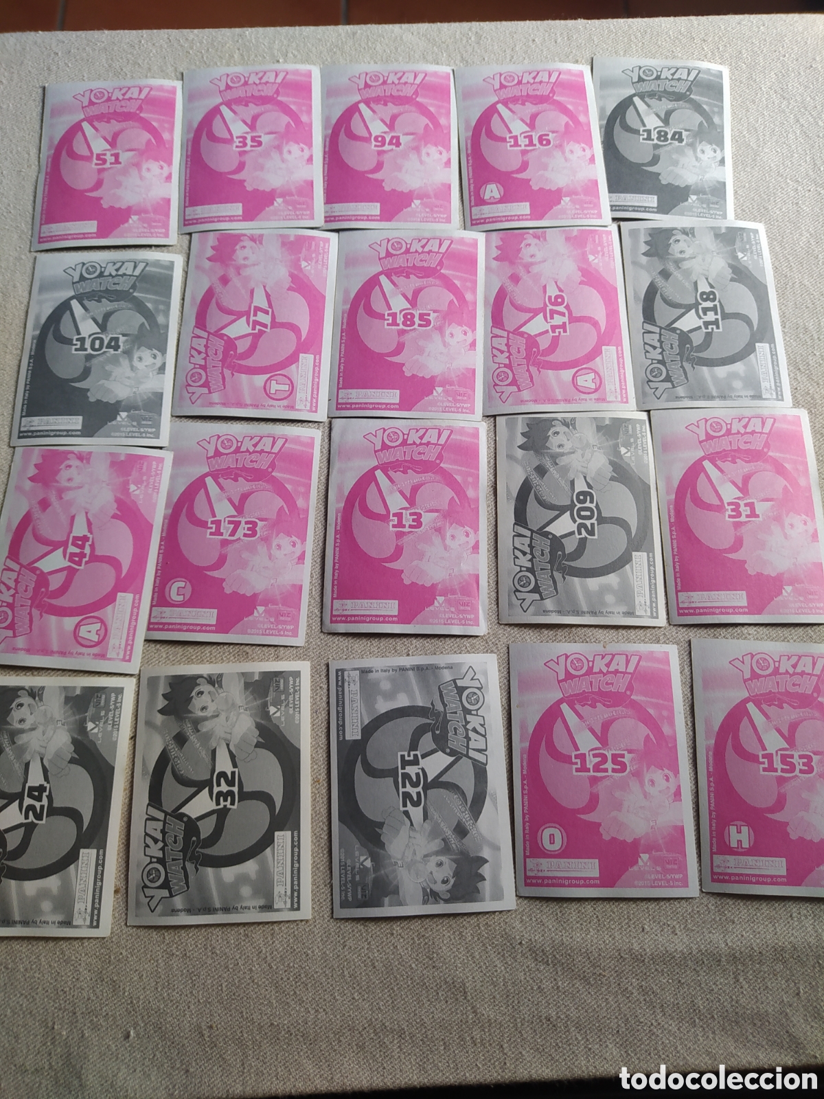 Coleccionismo cromos antiguos: Lote de 75 cromos yo-Kai watch - Foto 2