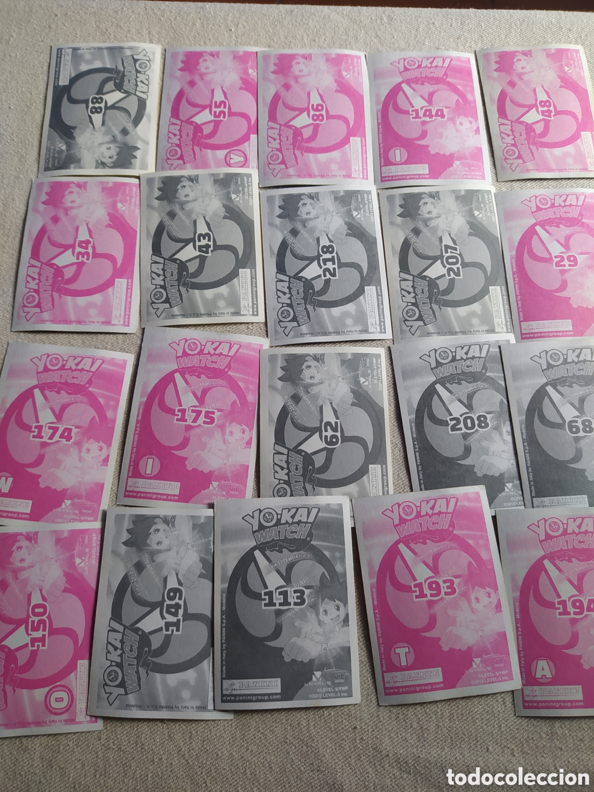 Coleccionismo cromos antiguos: Lote de 75 cromos yo-Kai watch - Foto 3